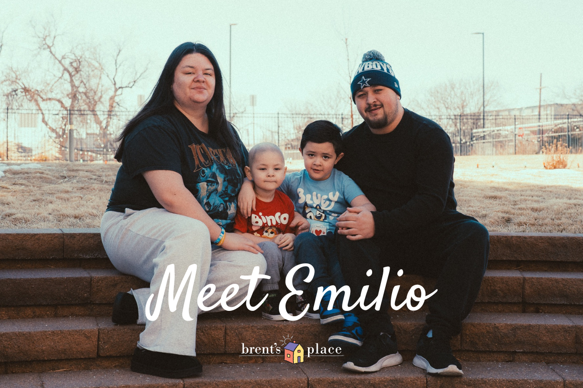 Brent's Place resident Emilio and family